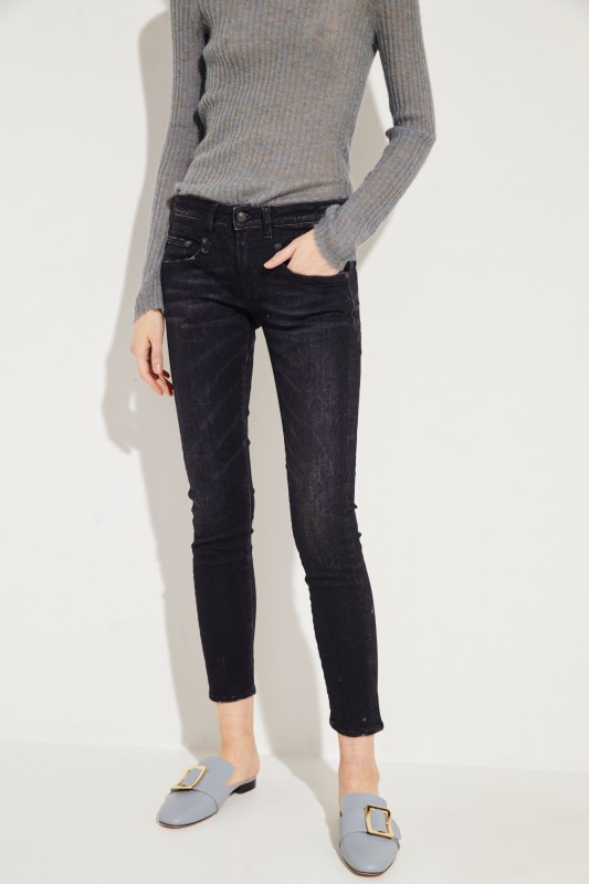 Boy Skinny-Jeans Schwarz