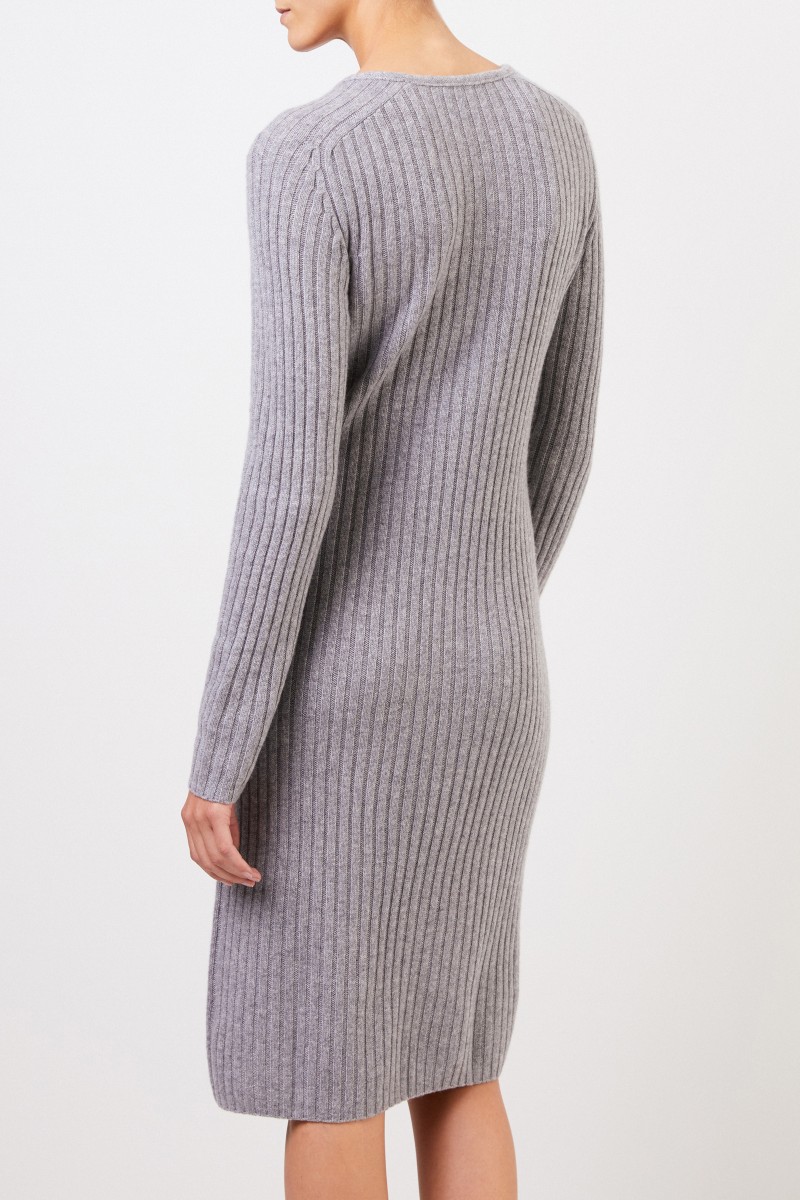 Cashmere-Strickkleid 'Christella' Grau