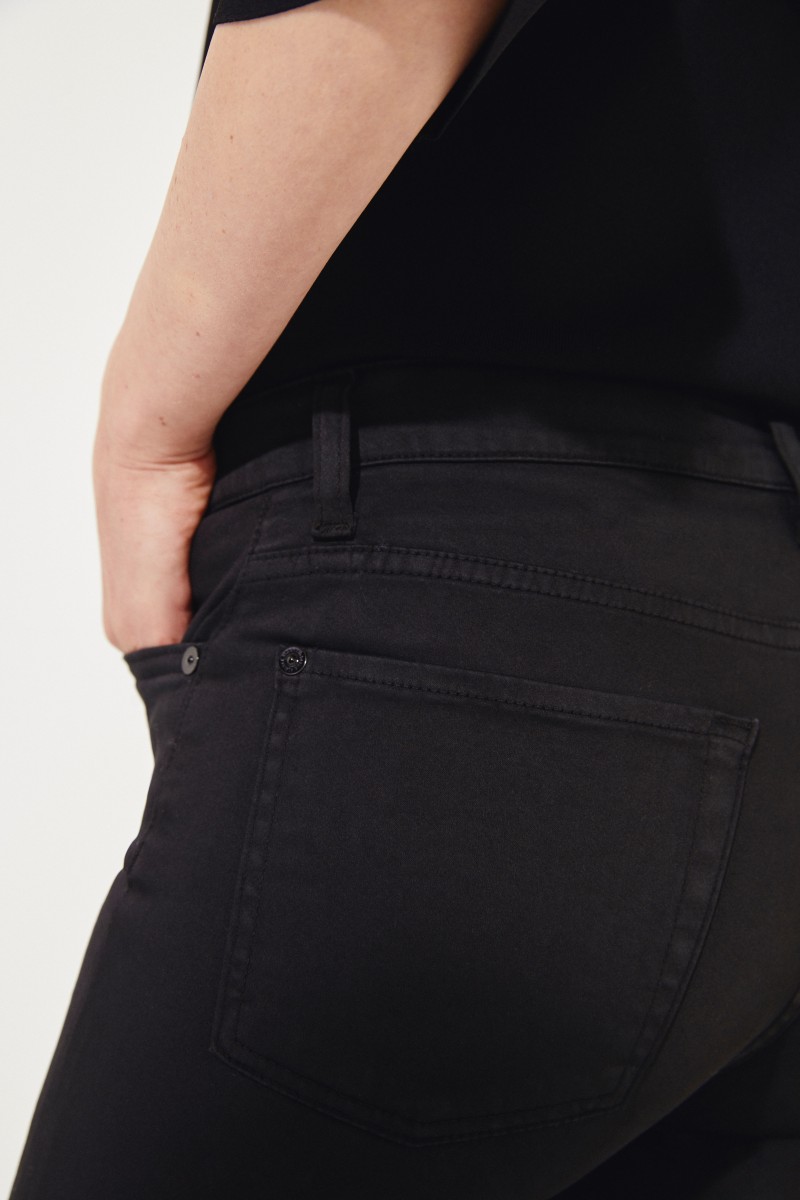 Jeans 'The Skinny Crop' Schwarz