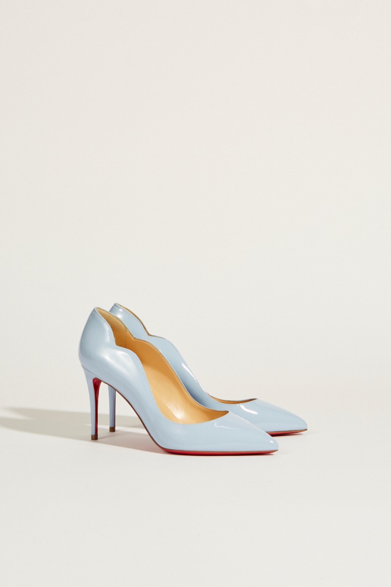 Lackleder-Pump 'Hot Chic 85' Blau