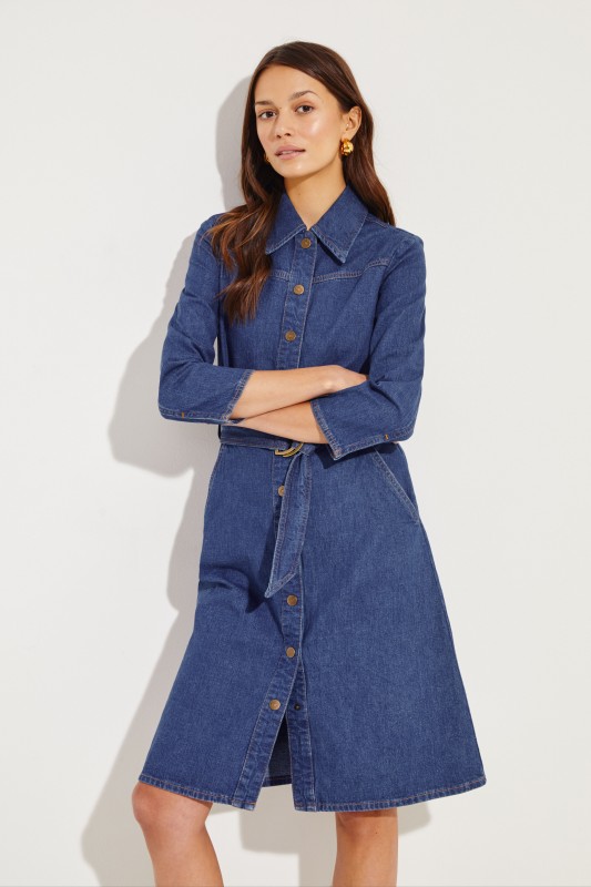 Jeanskleid 'Aria' Blau