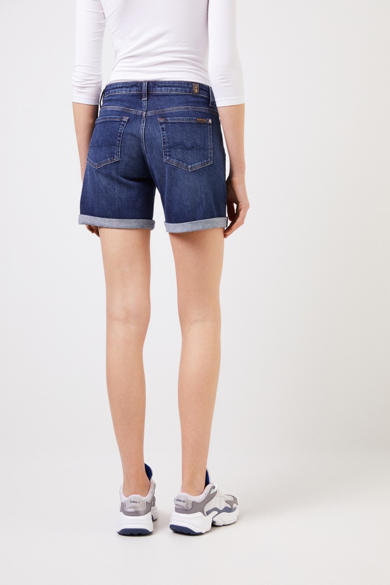 7 for all mankind Klassische Jeans-Shorts Blau