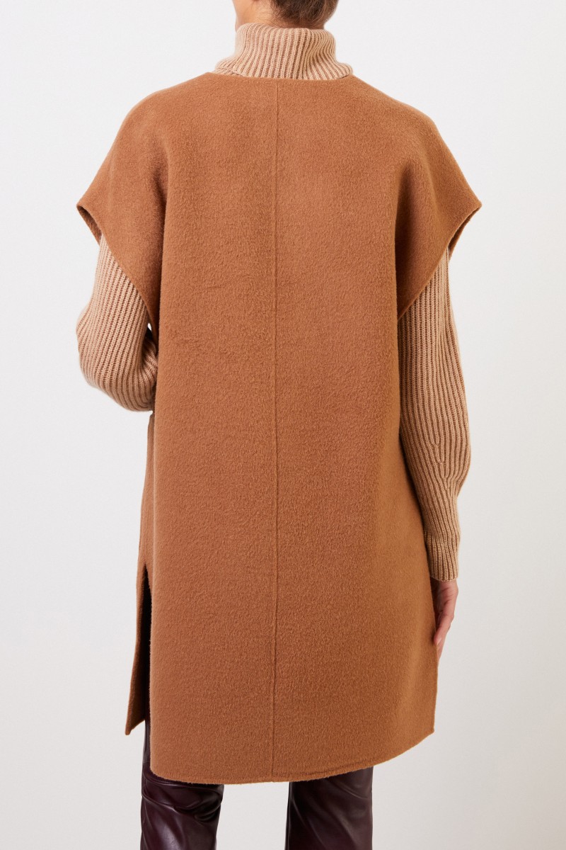 Iris von Arnim Doubleface-Weste 'Barsha' Camel