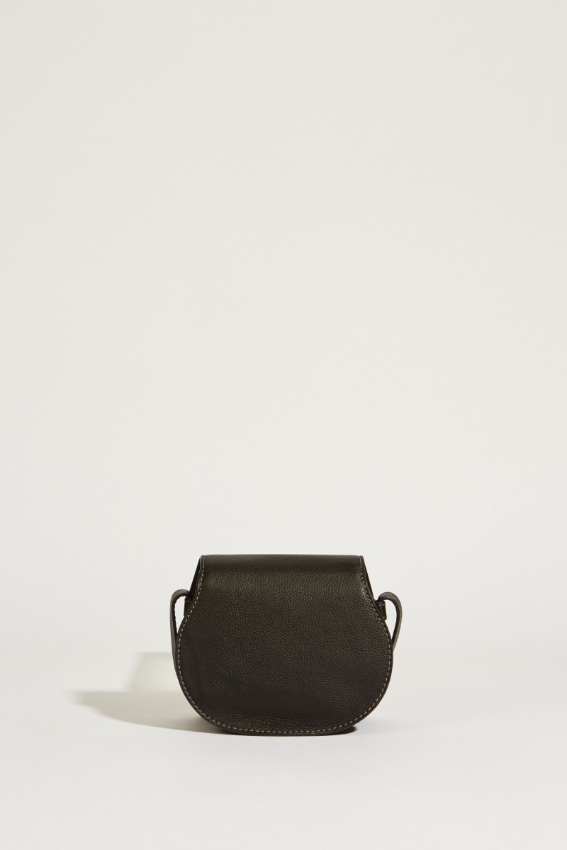Umhängetasche 'Marcie Saddle Small' Schwarz