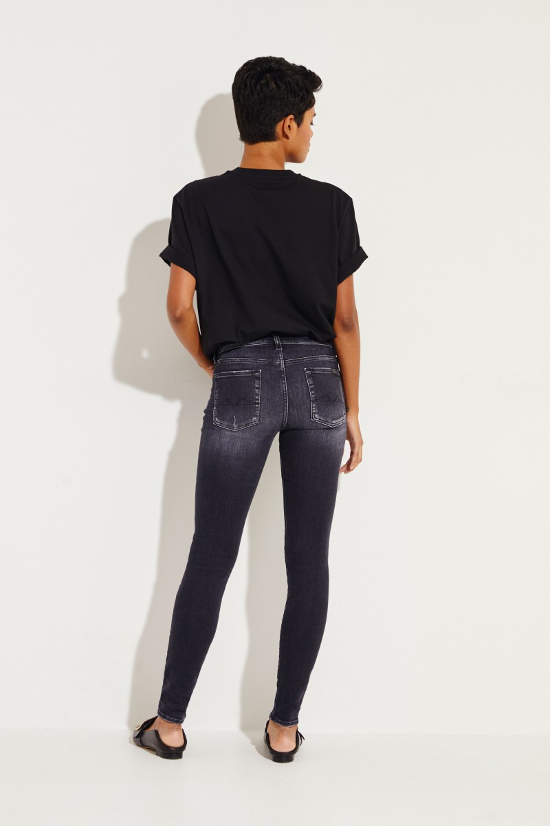 Jeans 'The Skinny Slim Illusion Grand' Anthrazit