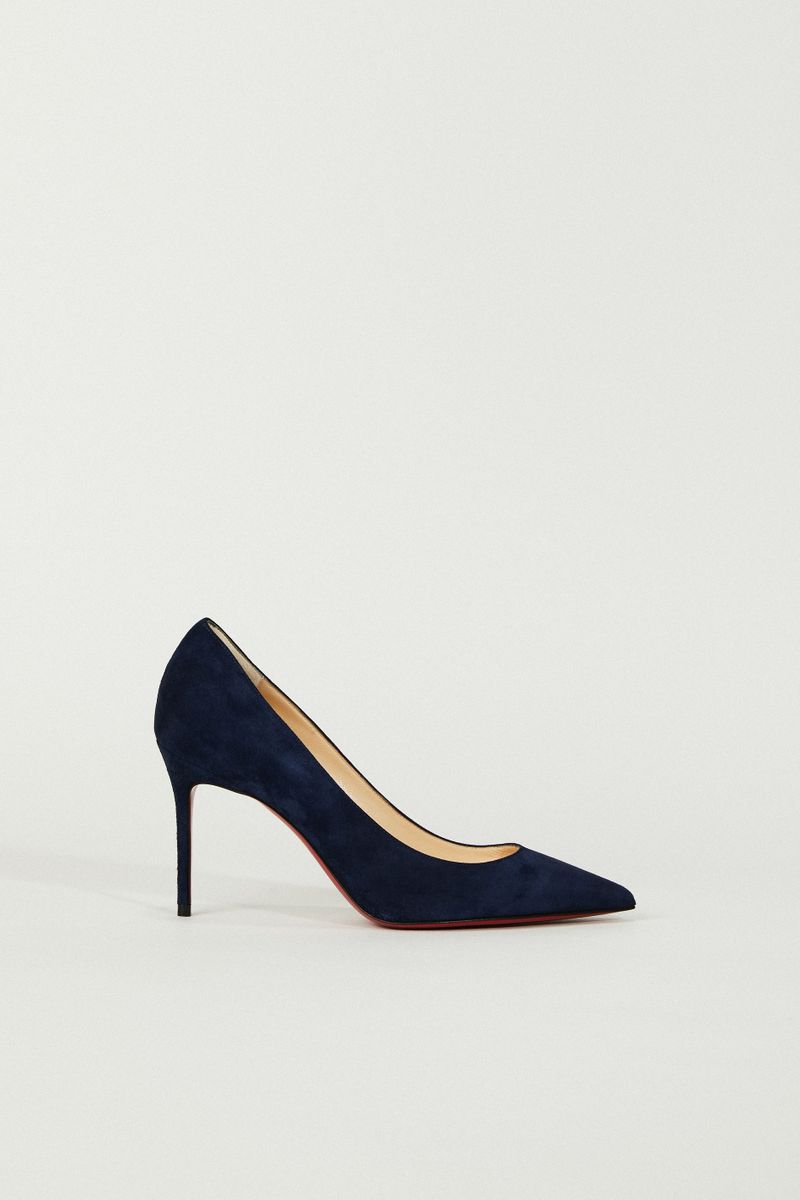 Pump 'Decolette 100' Marineblau