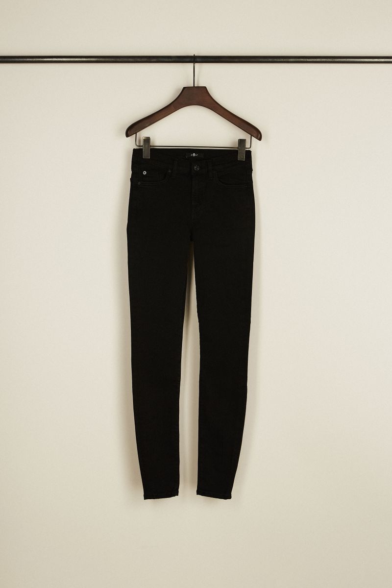 Jeans 'The Skinny Slim Illusion' Schwarz