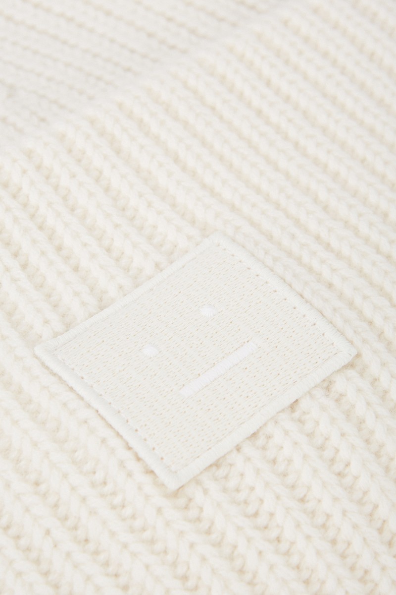 Acne Studios Mütze 'Pansy N Face' Crème