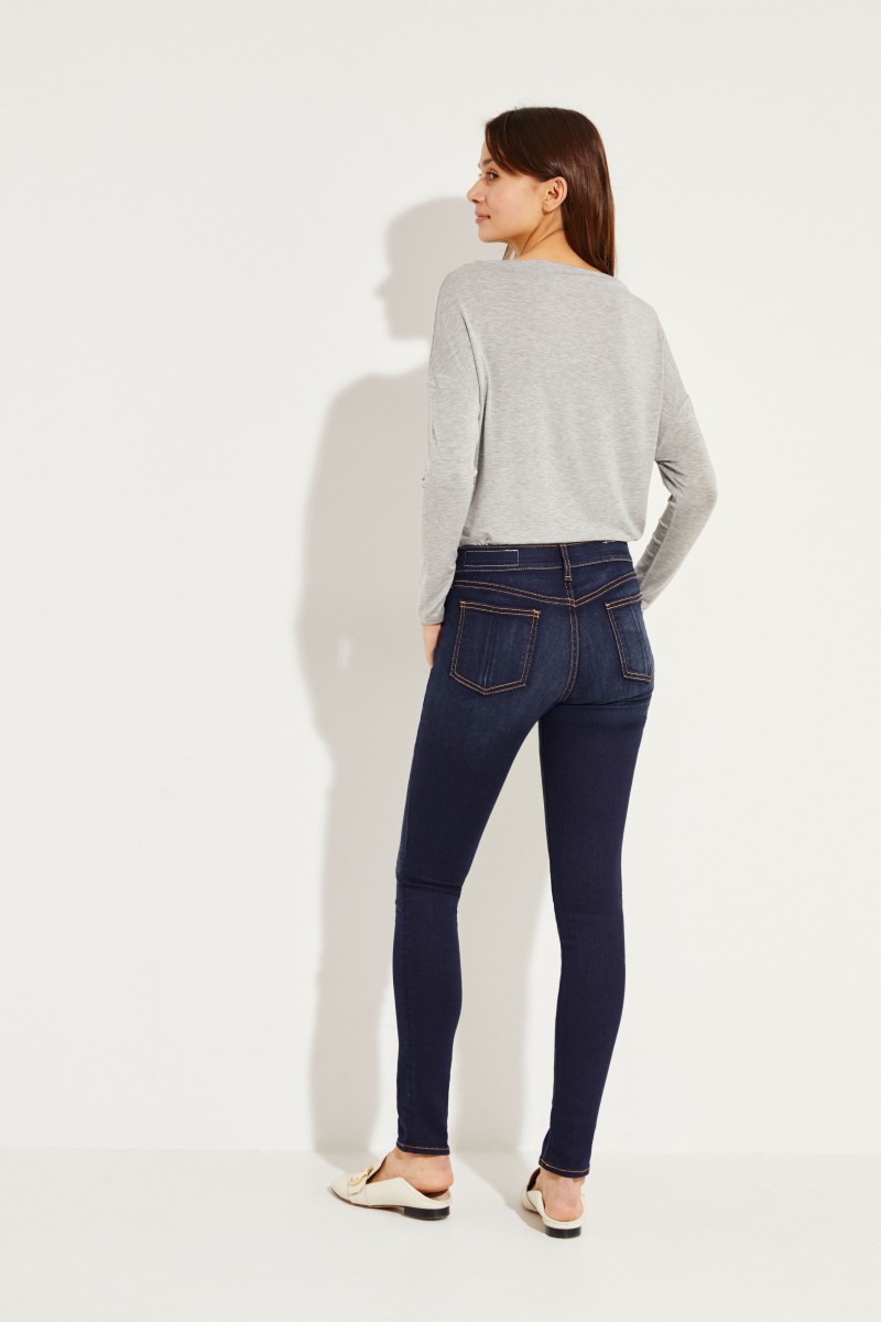 Skinny Jeans Blau
