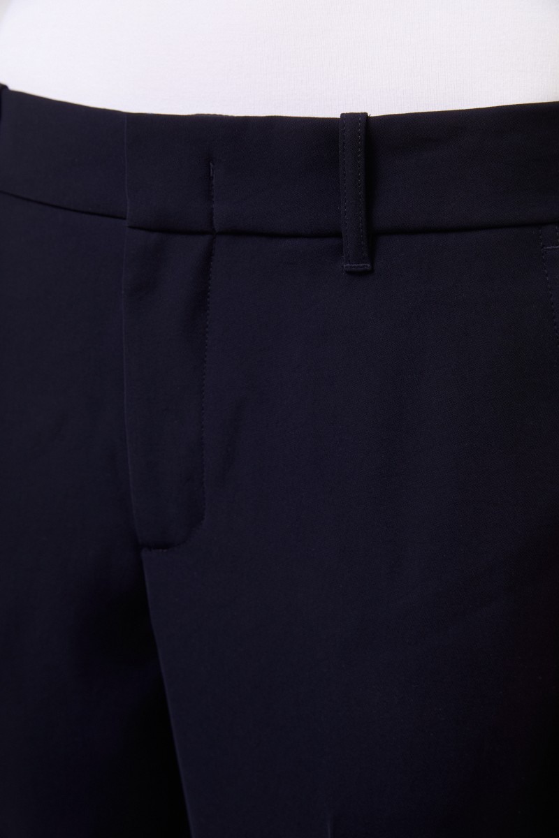 Klassische Hose Marineblau