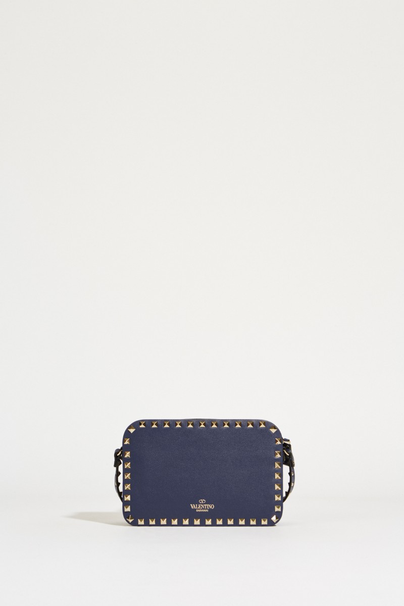 Umhängetasche 'Rockstud Camera Bag' Marineblau