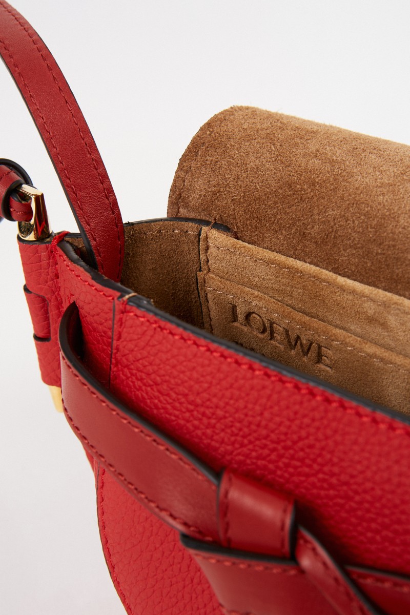 Loewe Umhängetasche 'Mini Gate' Rot