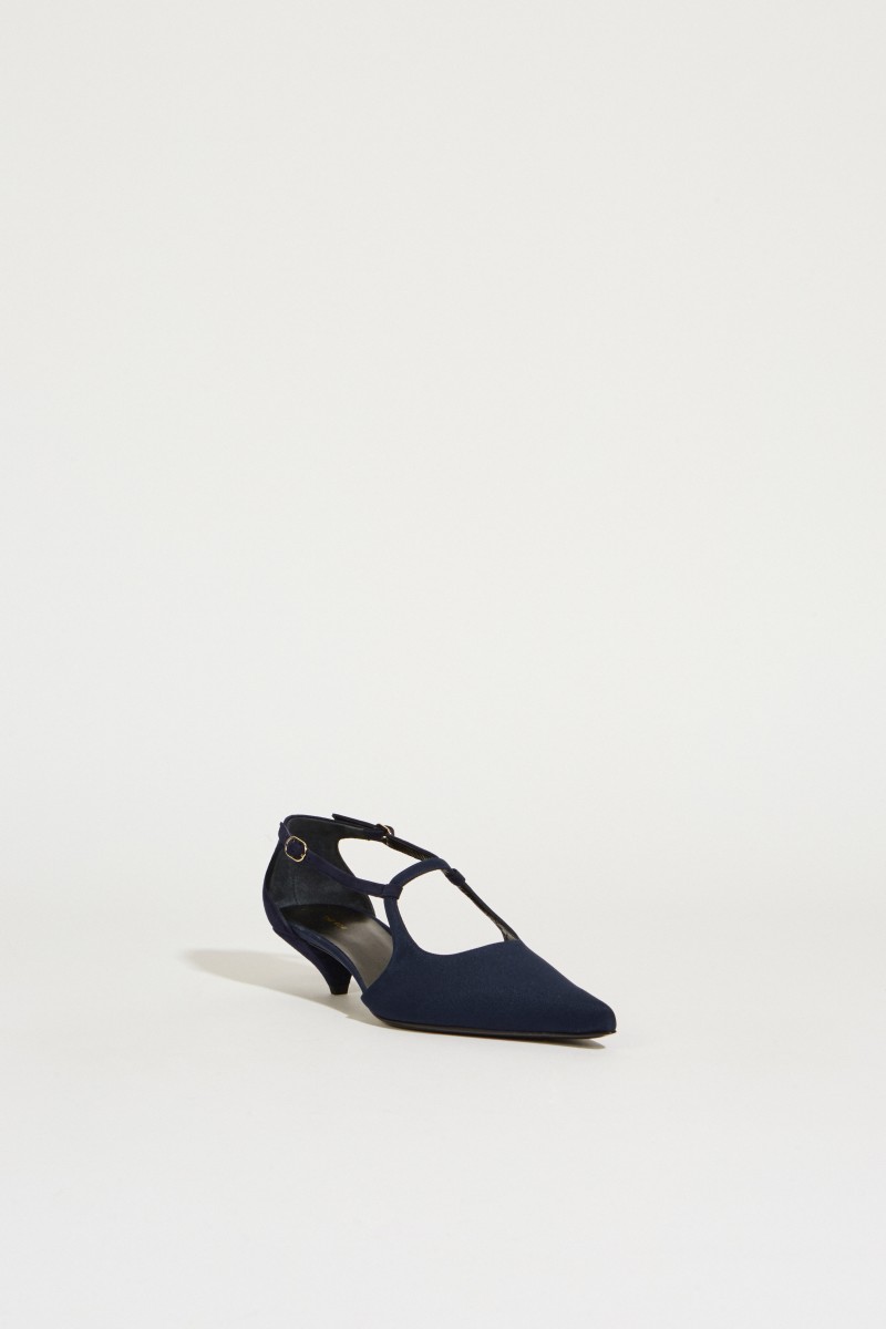 Pump 'Bourgeoise Salome' Blau