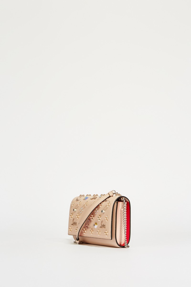 Tasche 'Paloma Clutch' mit Nietendetails Rosé