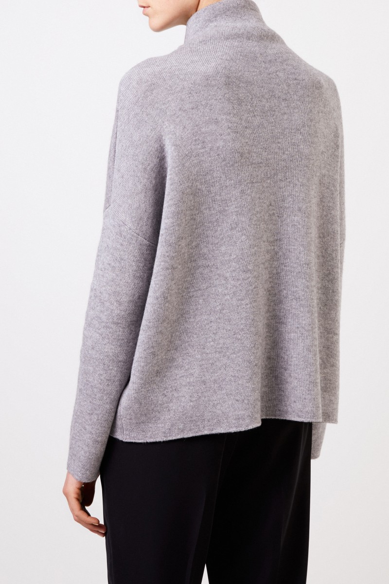 Vince Woll-Pullover Anthrazit