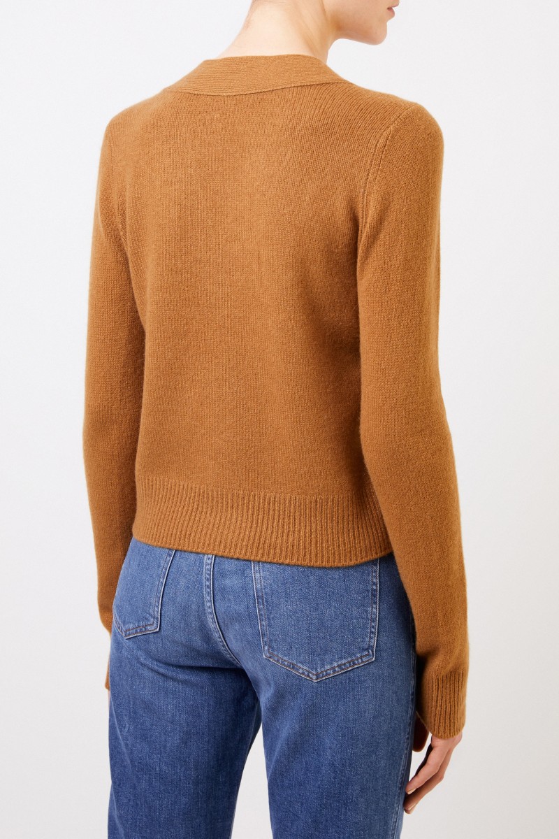 Vince Cashmere Cardigan Braun