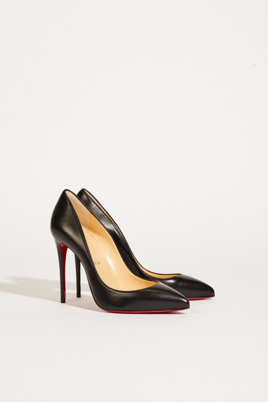 Pump 'Pigalle Follies 100' mit Alloverprint Schwarz