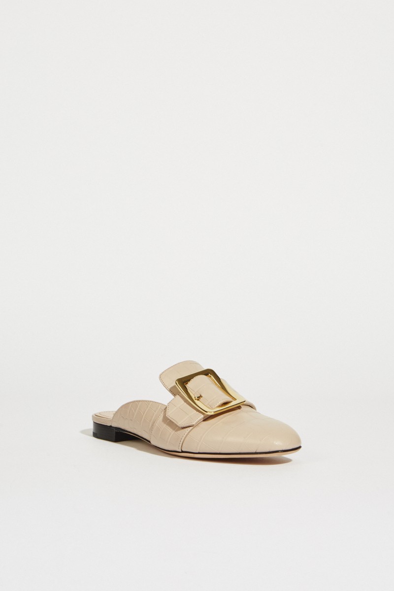 Leder-Mule 'Janesse' Blush