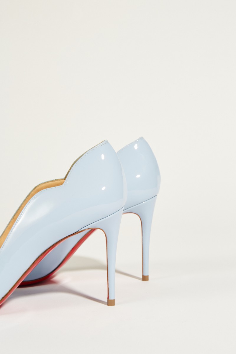 Lackleder-Pump 'Hot Chic 85' Blau