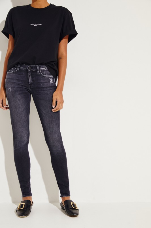 Jeans 'The Skinny Slim Illusion Grand' Anthrazit