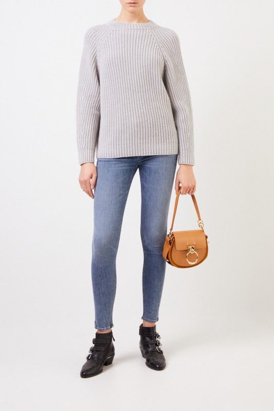 Rag&Bone Skinny Jeans 'Kate Midrise' Blau
