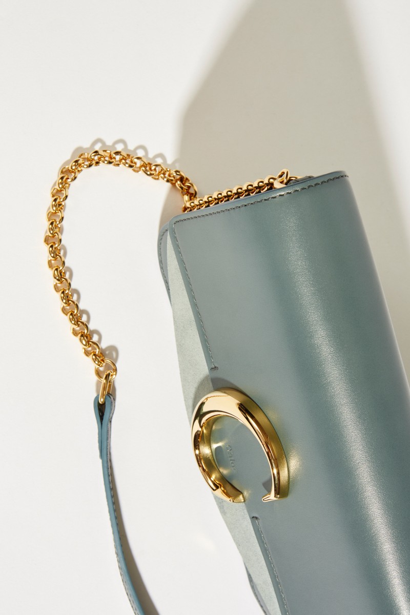 Umhängetasche 'Chloé C Mini' Cloudy Blue