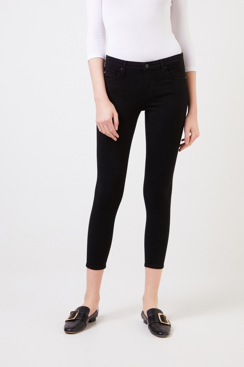 AG Jeans Jeans 'The Legging Ankle' Schwarz