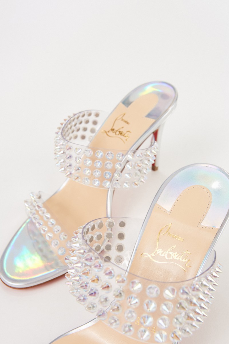 Mules 'Spikes Only 85' Transparent