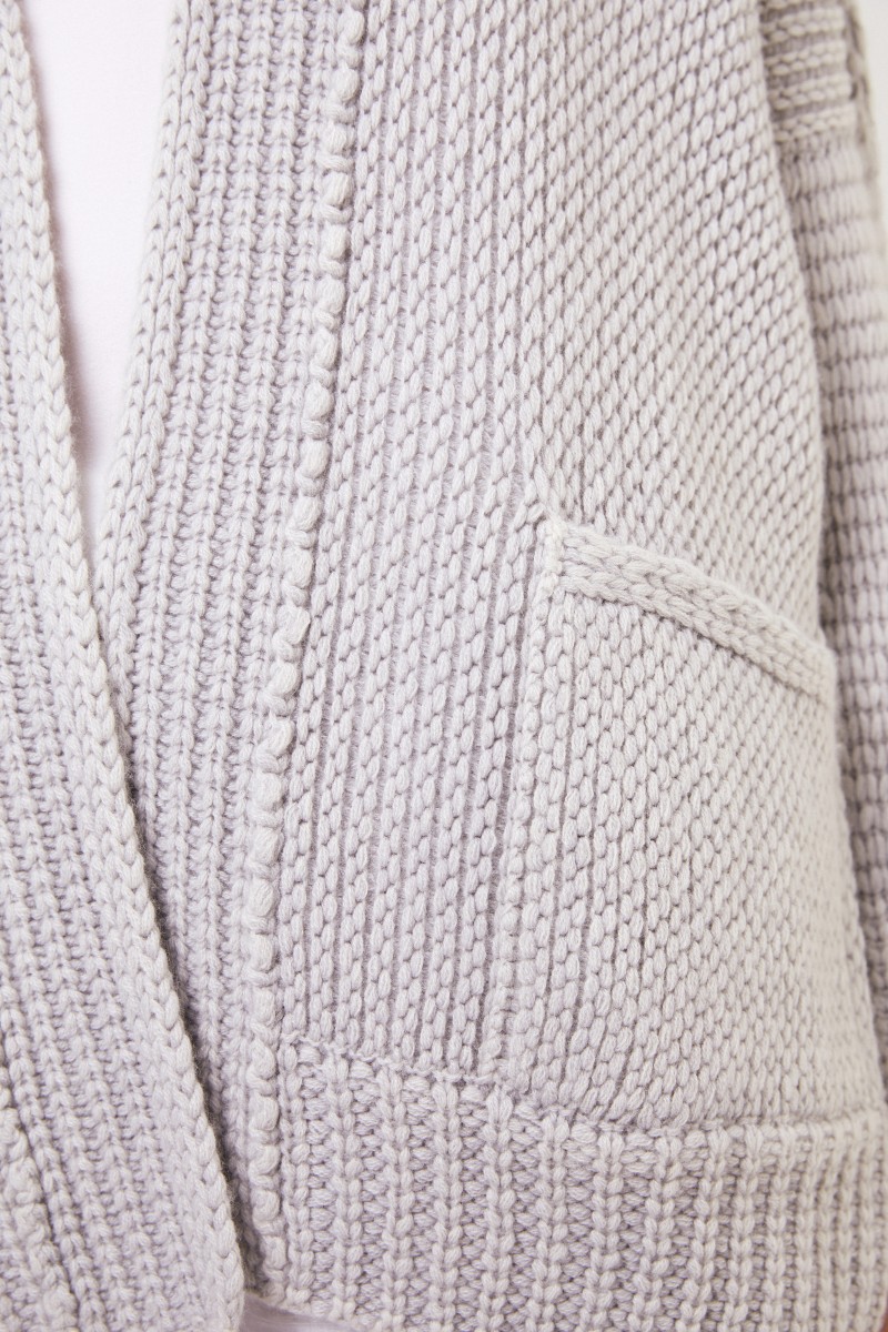 Iris von Arnim Cashmere-Cardigan 'Falina' Grau