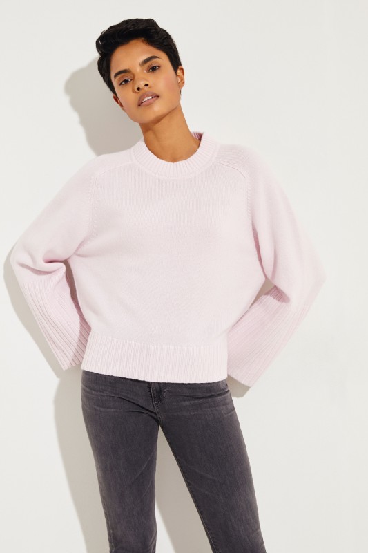 Cashmere-Pullover Rosé