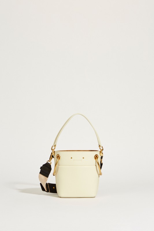 Shopper 'Roy Bucket Mini' Natural White