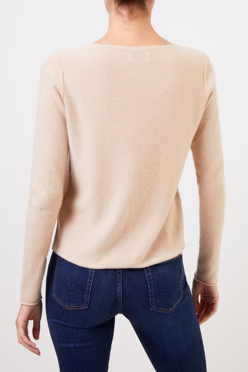 Cashmere-Pullover Camel