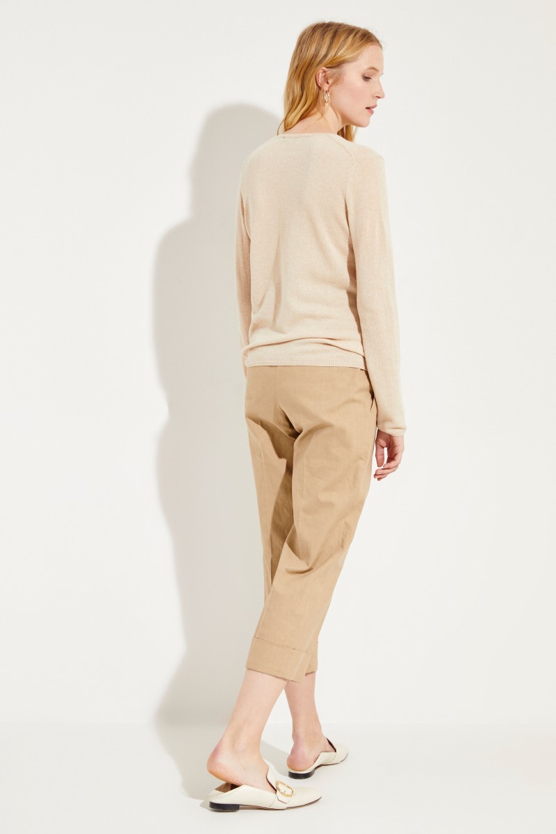 Cashmere-Pullover 'Candice' Puder