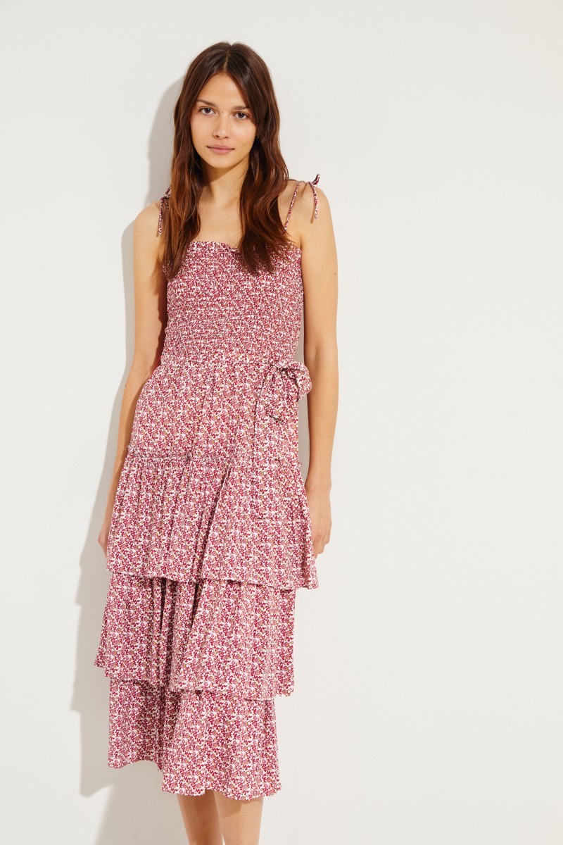 Kleid 'Wild Pansy' mit floralem Print Multi