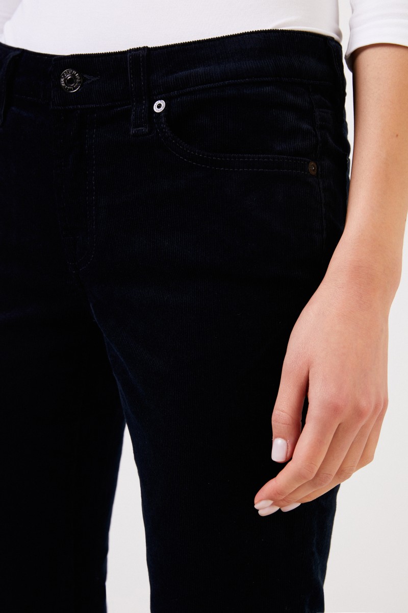 7 for all mankind Cord-Jeans 'Pyper' Dunkelblau