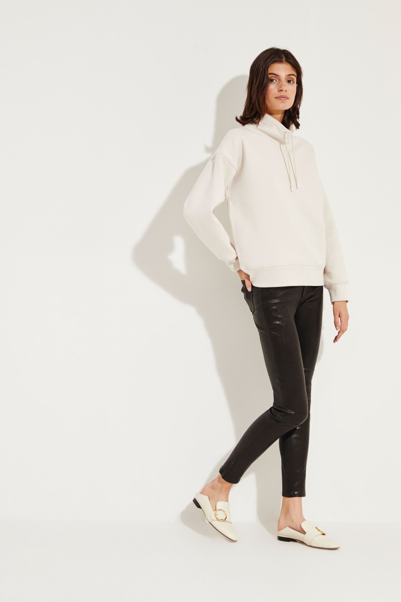 Baumwoll-Sweatshirt Beige