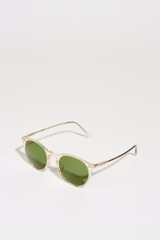 Oliver Peoples Sonnenbrille 'O'Melly Sun' Transparent/Grün