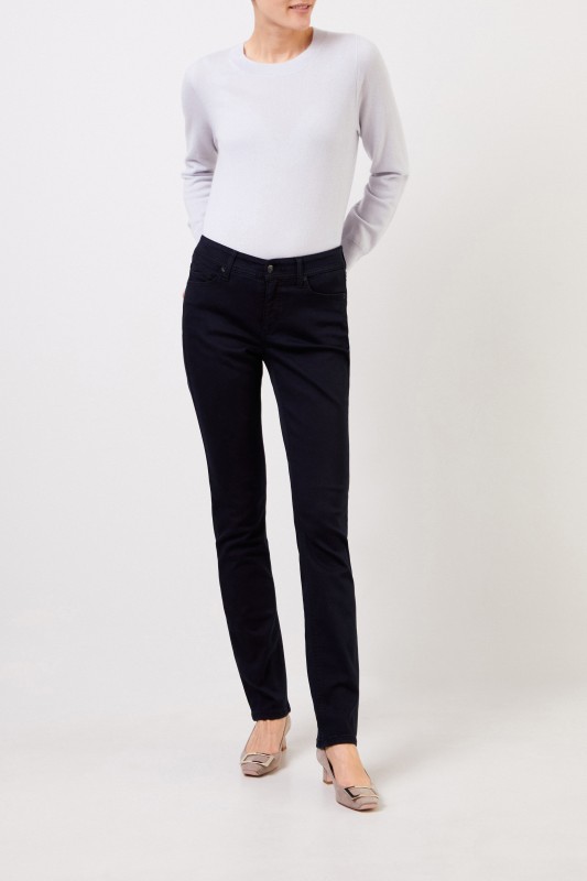 Cambio Midrise Slim-Jeans 'Parla' Blau
