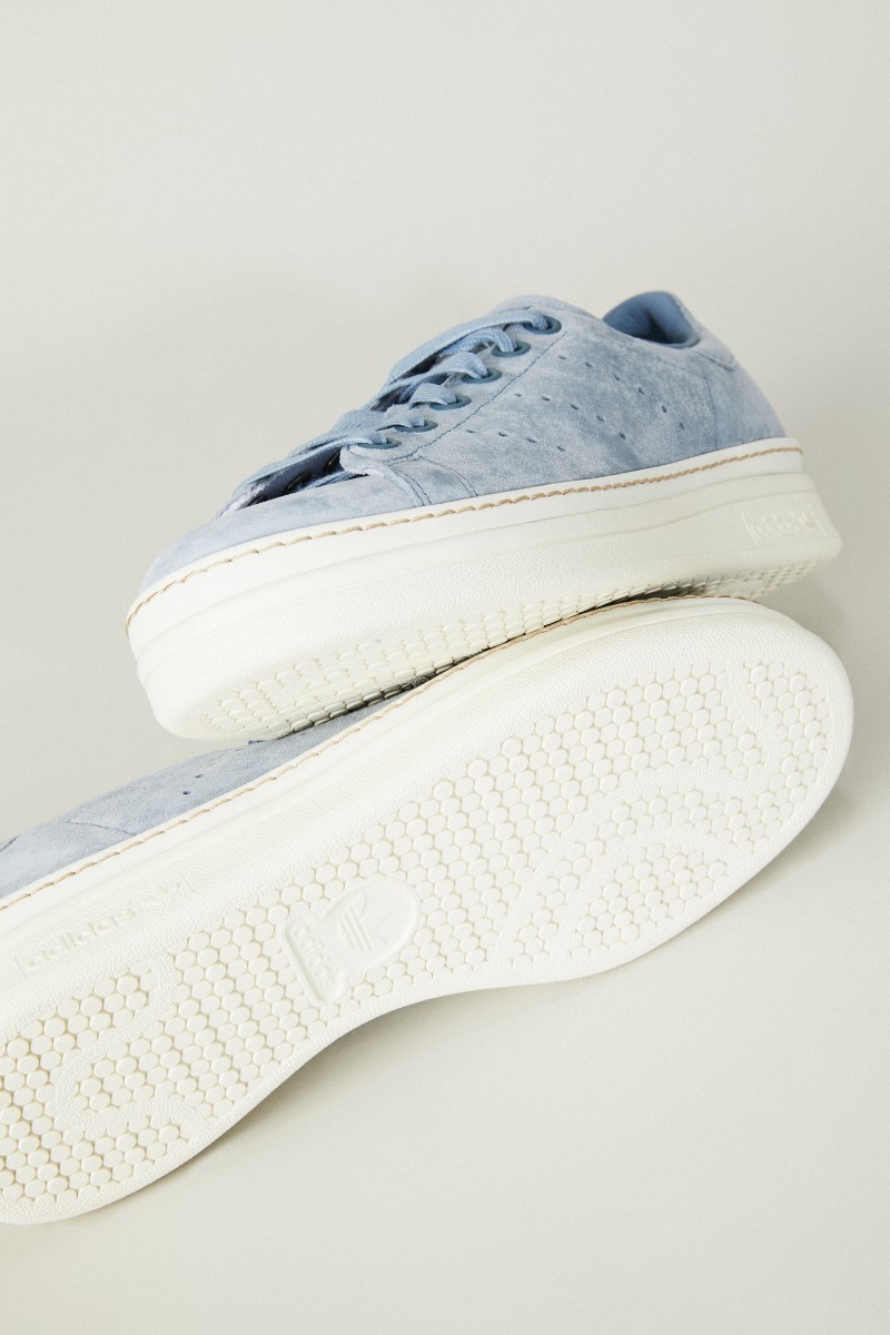 Wildleder-Sneaker 'Stan Smith New Bold' Blau