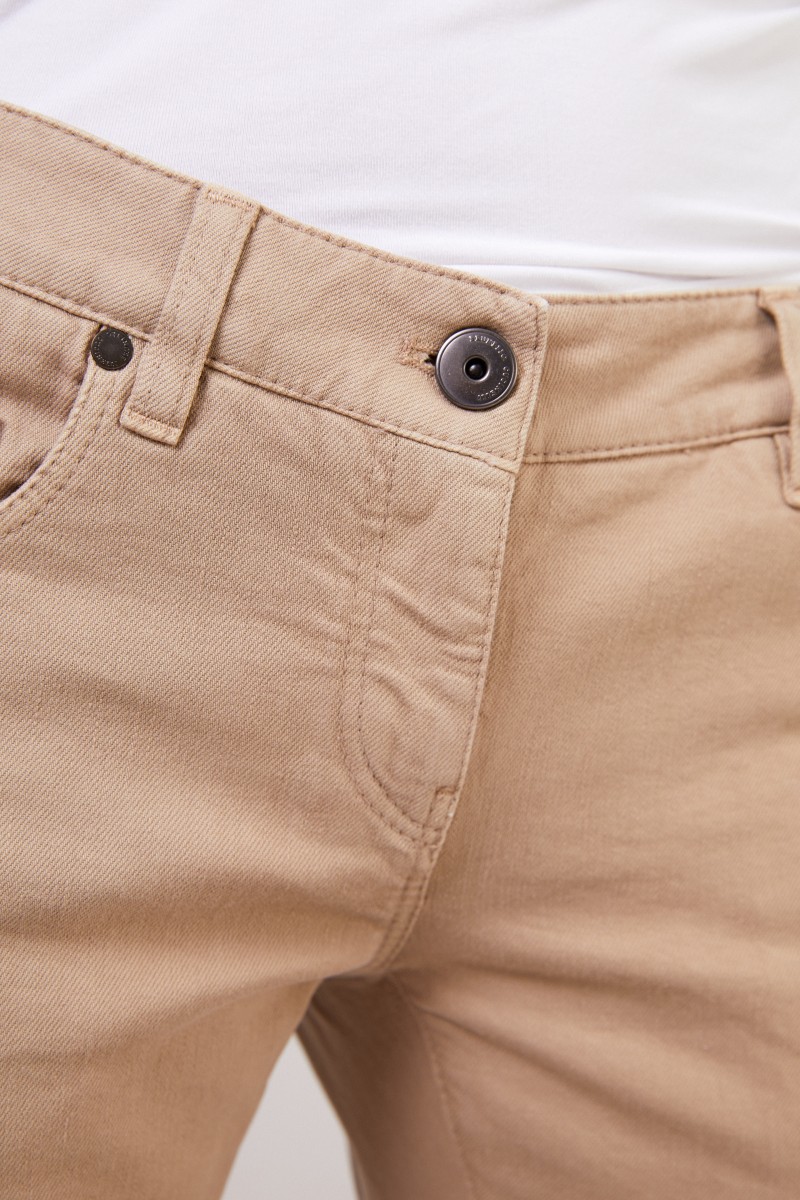 Slim Fit Jeans Sand