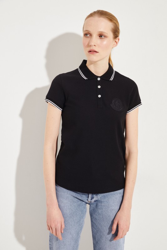 Polo-Shirt Schwarz