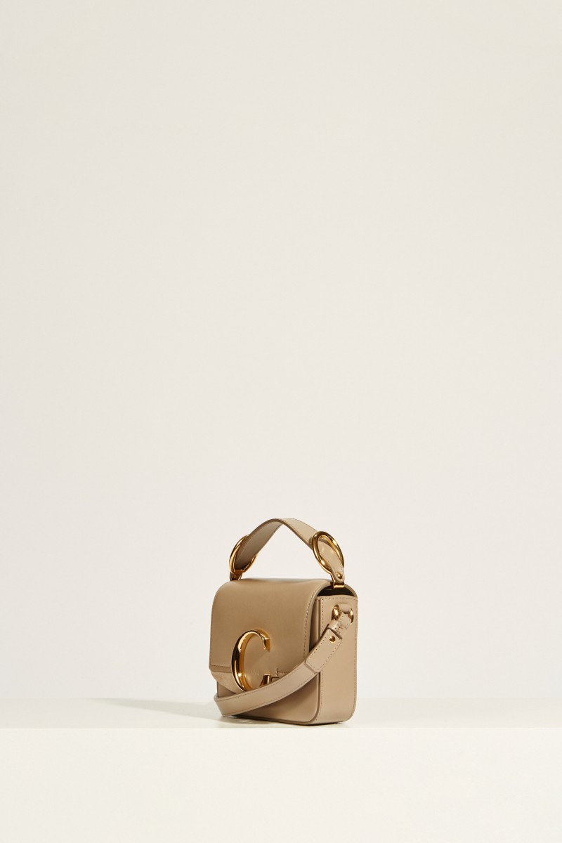 Tasche 'Chloé C Mini' Motty Grey