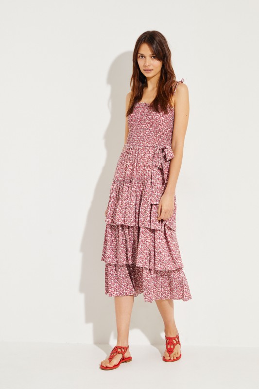 Kleid 'Wild Pansy' mit floralem Print Multi