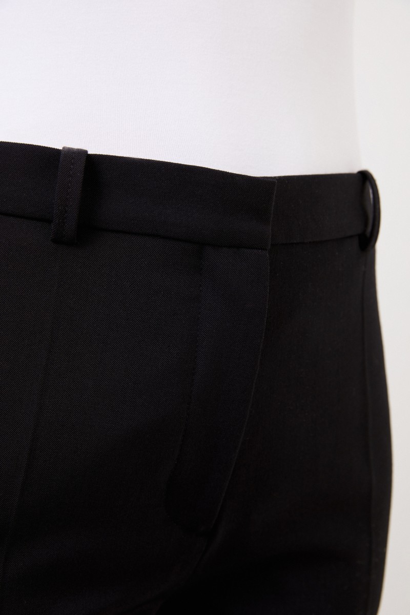 Joseph Classic pleated trousers black