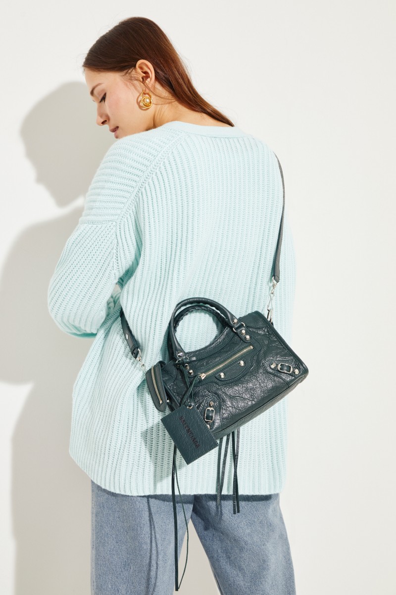 Tasche 'Classic Mini City' Dunkelgrün