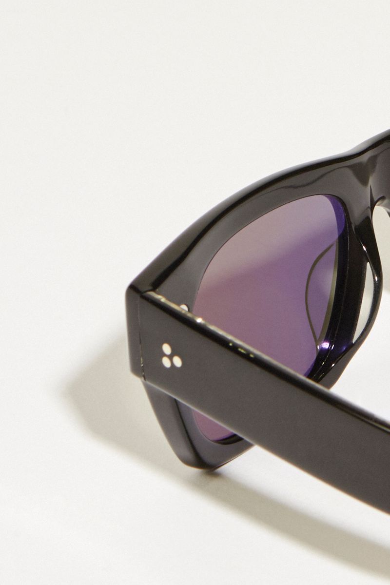 Oliver Peoples Sonnenbrille 'Isba' Schwarz