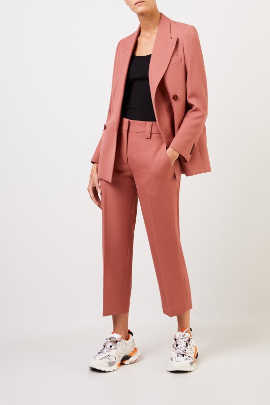 Acne Studios Woll-Blazer Rost