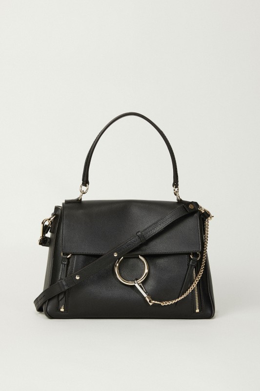 Umhängetasche 'Faye Day Medium' Schwarz