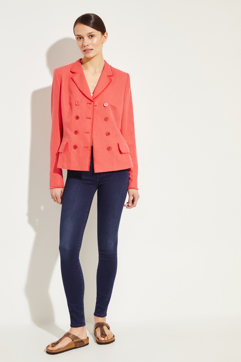 Jeans 'HW Skinny' Slim Illusion Luxe Rich Indigo