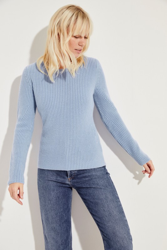 Cashmere-Pullover 'Margaux' Blau